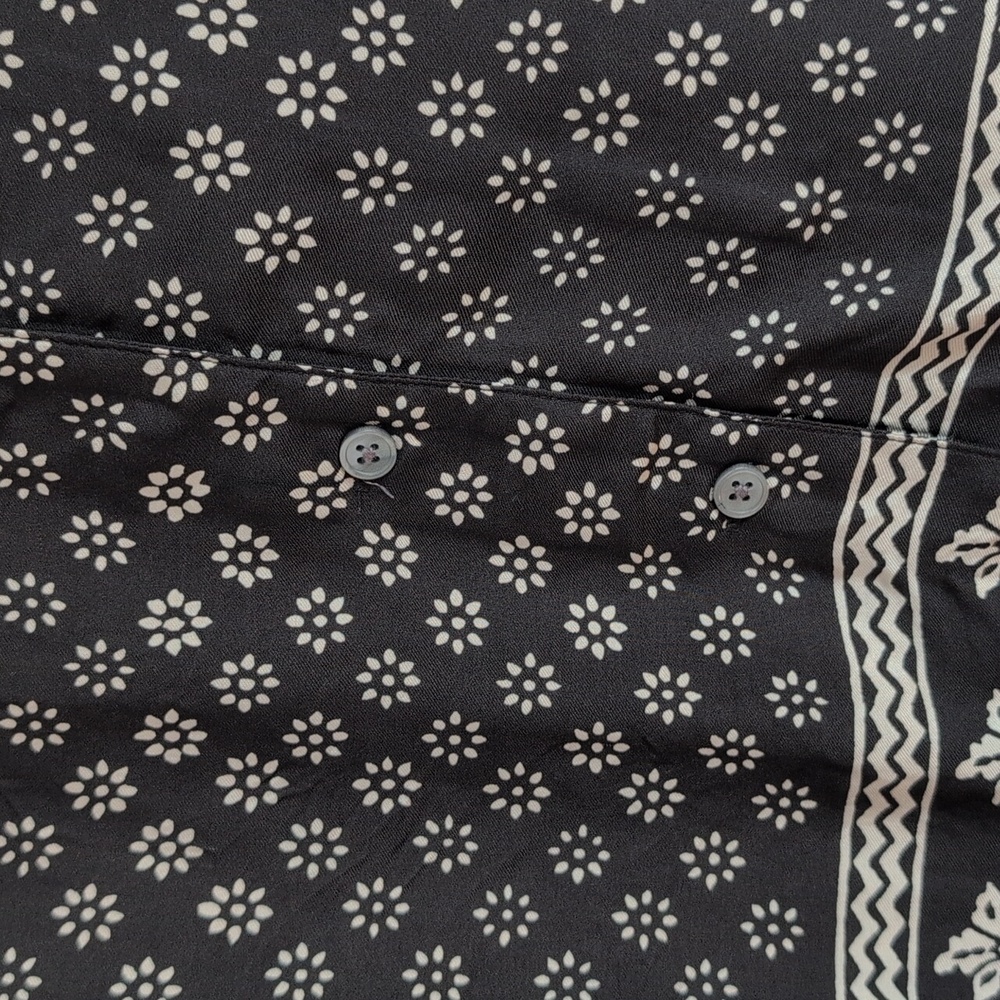 J. Crew Camp Collar Button Up Shirt in Block Print - Picture 7 of 11